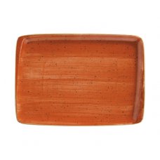 PIATTO RETTANGOLARE TERRACOTA CM 36x25 6 PZ